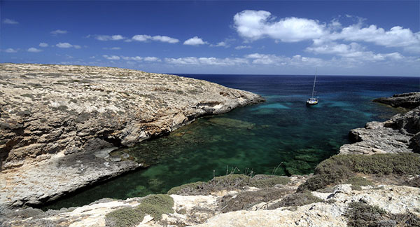 Cala Uccello Lampedusa