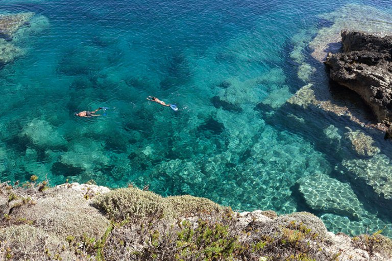 fare snorkeling a lampedusa