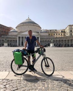 Lorenzo Conti, da Firenze a Lampedusa in Bicicletta