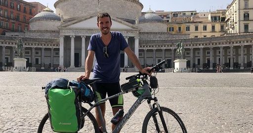 Lorenzo Conti, da Firenze a Lampedusa in Bicicletta